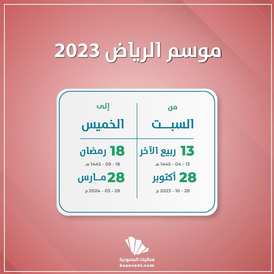 موسم الرياض 2023
