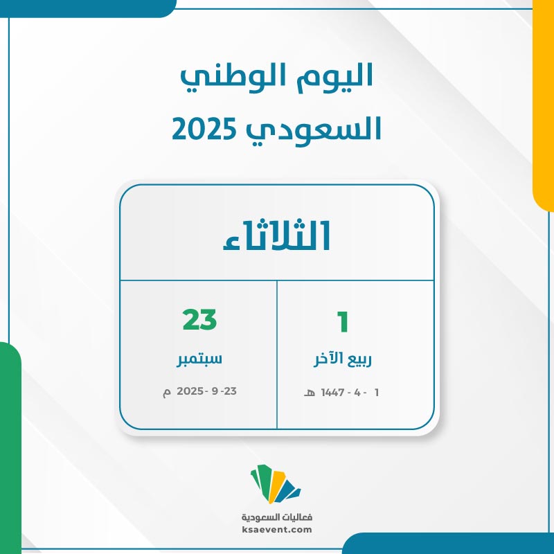 اليوم الوطني السعودي 2025: احتفال بالتاريخ والهوية