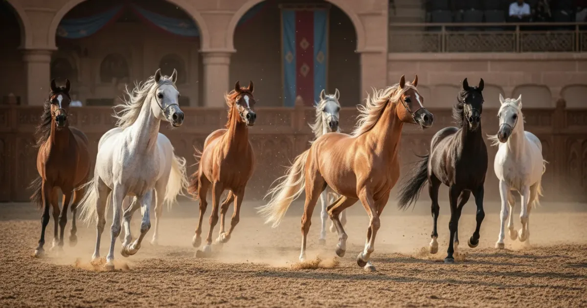 مهرجان بطولة العالم لخيل الجزيرة 2026 - عالم الفعاليات
