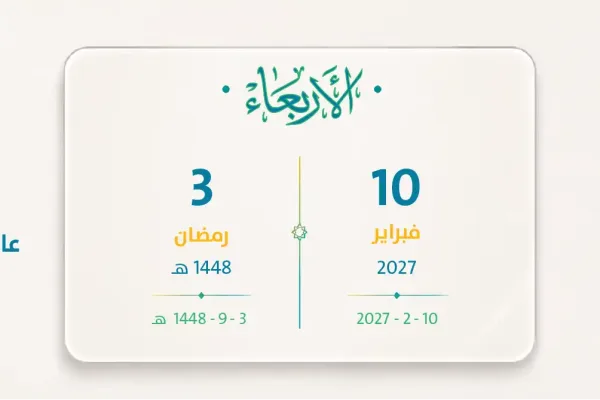 حساب المواطن فبراير 2027 – رمضان 1448