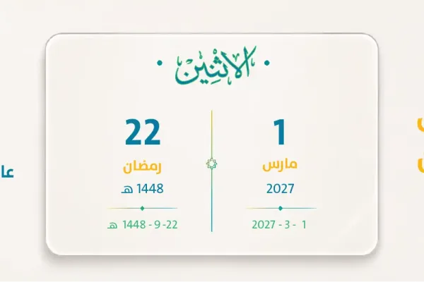 رواتب المتقاعدين مارس 2027 – رمضان 1448