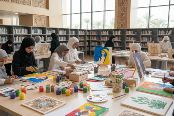 معسكر متنفس الصيفي للفنون 2026