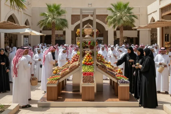 مهرجان المنتجات الصيفية بمحافظة الحريق 2026