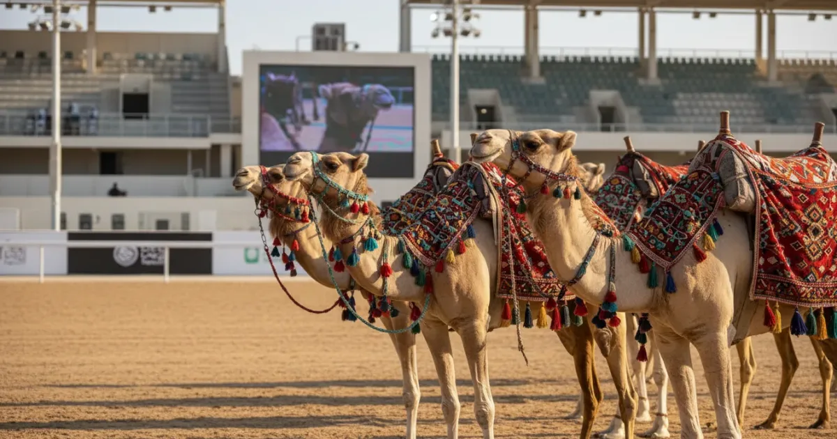مهرجان ولي العهد للهجن 2026